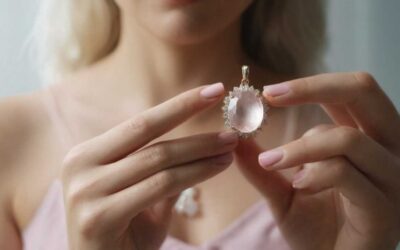 Pendentif quartz rose guide style et beauté pour sublimer ton look